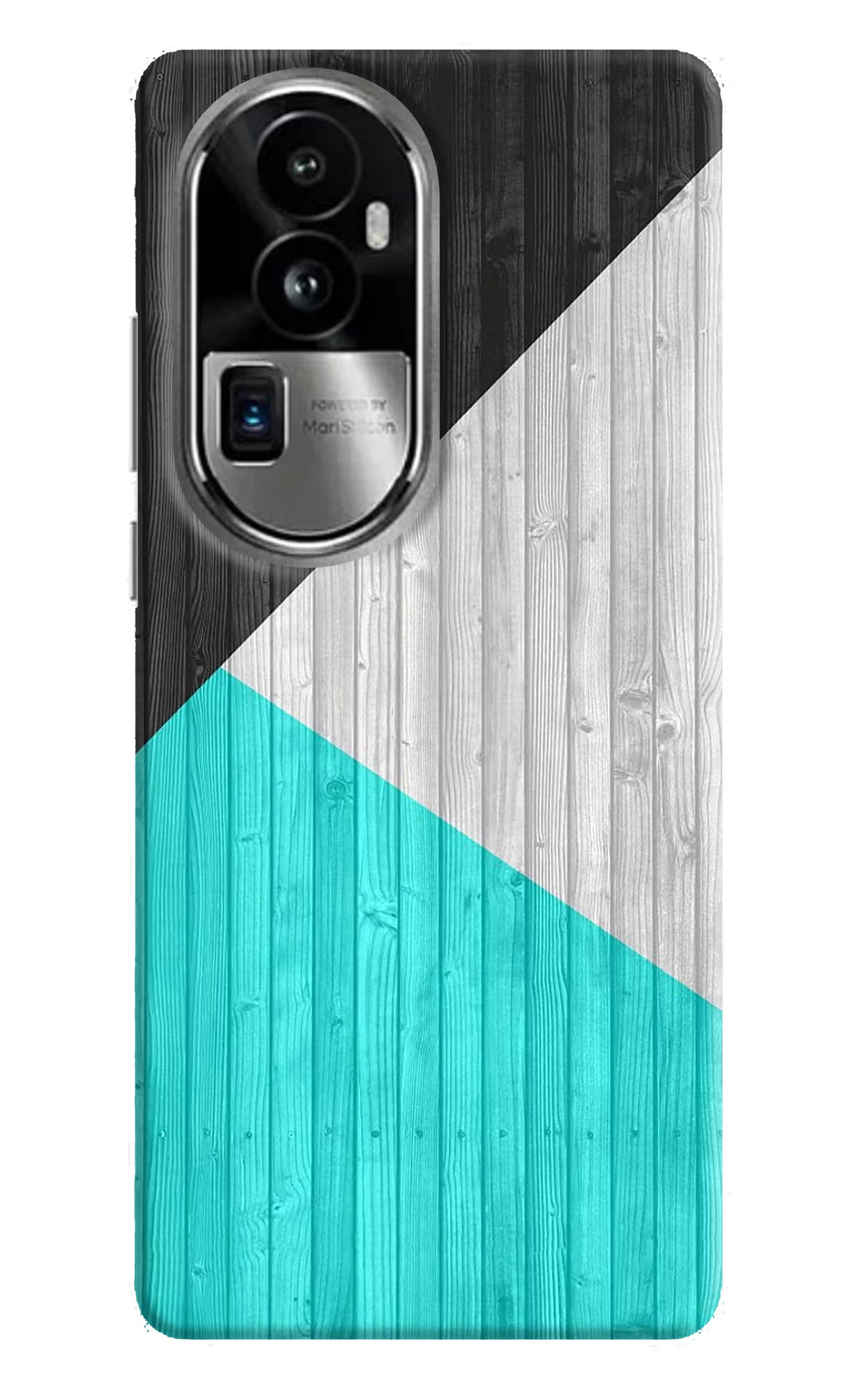 Wooden Abstract Oppo Reno10 Pro+ 5G Hard Case Back Cover by Casekaro