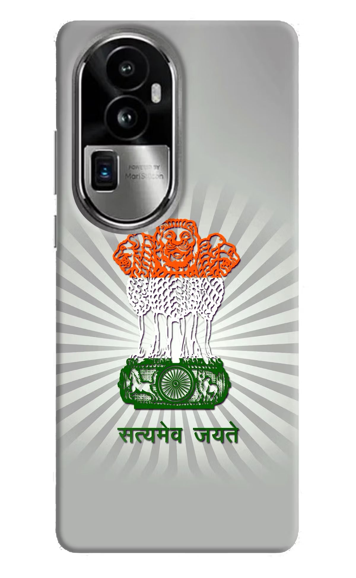 Satyamev Jayate Art Oppo Reno10 Pro+ 5G Hard Case Back Cover by Casekaro