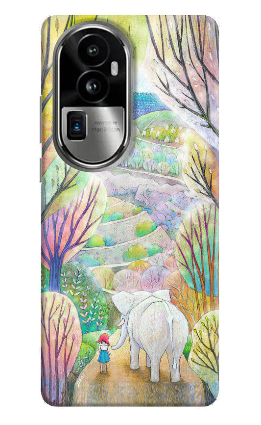 Nature Painting Oppo Reno10 Pro+ 5G Hard Case Back Cover by Casekaro