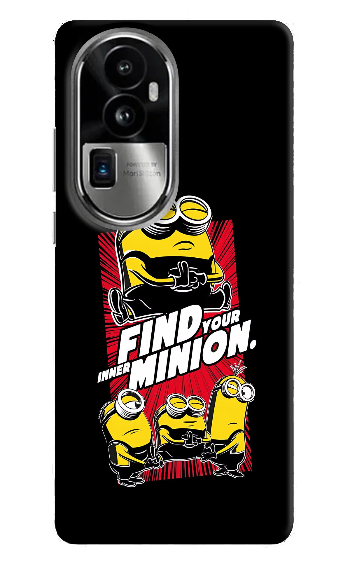Find your inner Minion Oppo Reno10 Pro+ 5G Hard Case Back Cover by Casekaro