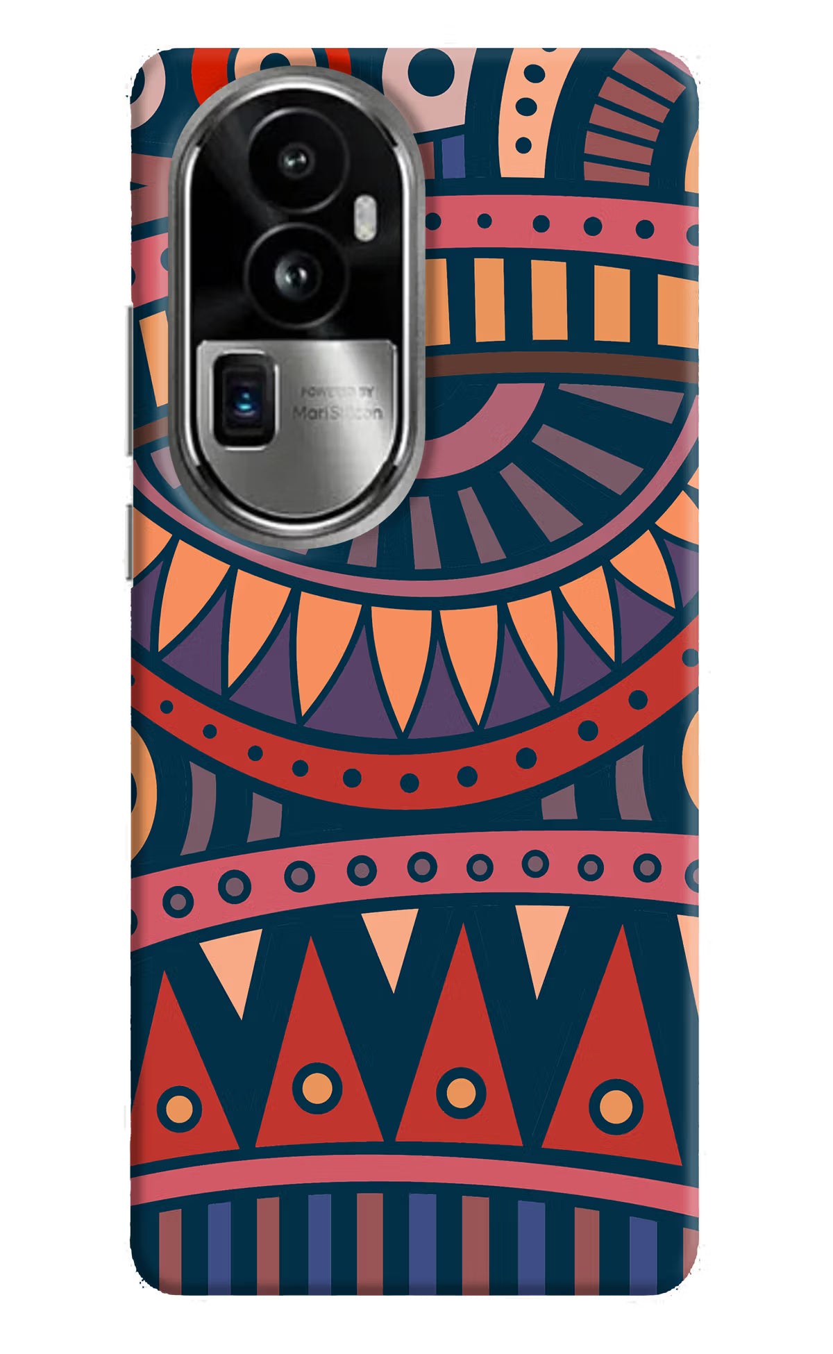 African Culture Design Oppo Reno10 Pro+ 5G Hard Case Back Cover by Casekaro