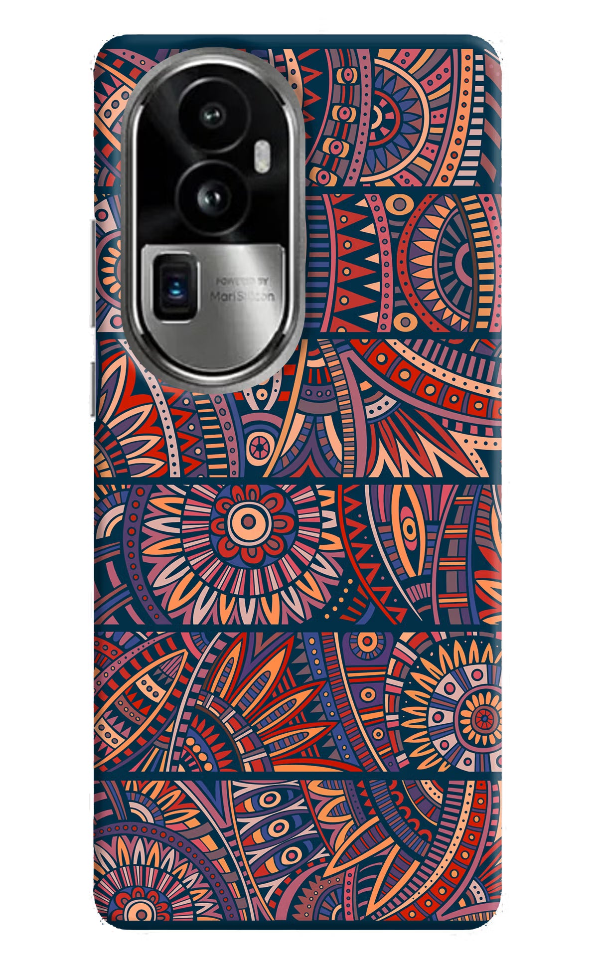 African Culture Design Oppo Reno10 Pro+ 5G Hard Case Back Cover by Casekaro