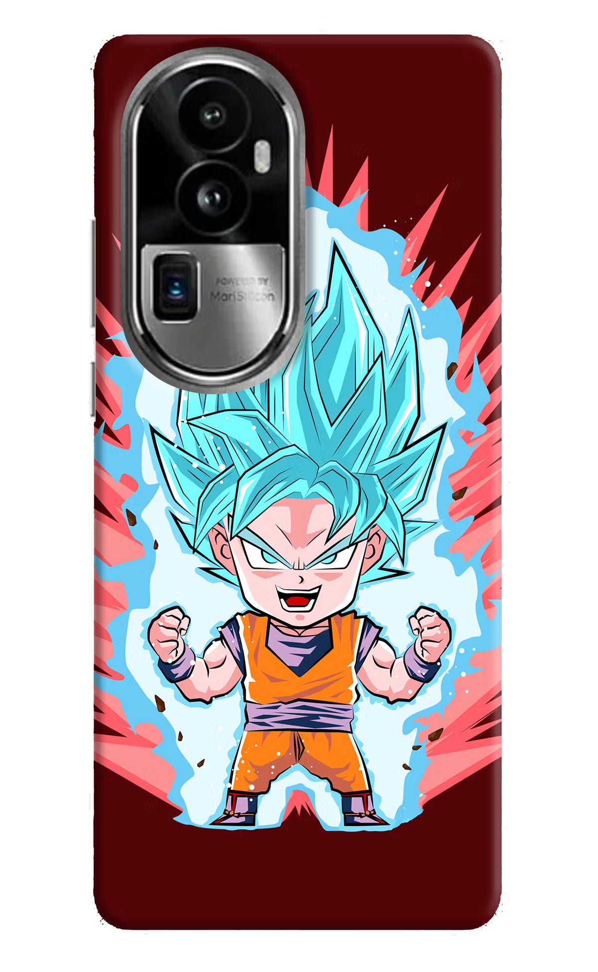 Goku Little Oppo Reno10 Pro+ 5G Hard Case Back Cover by Casekaro