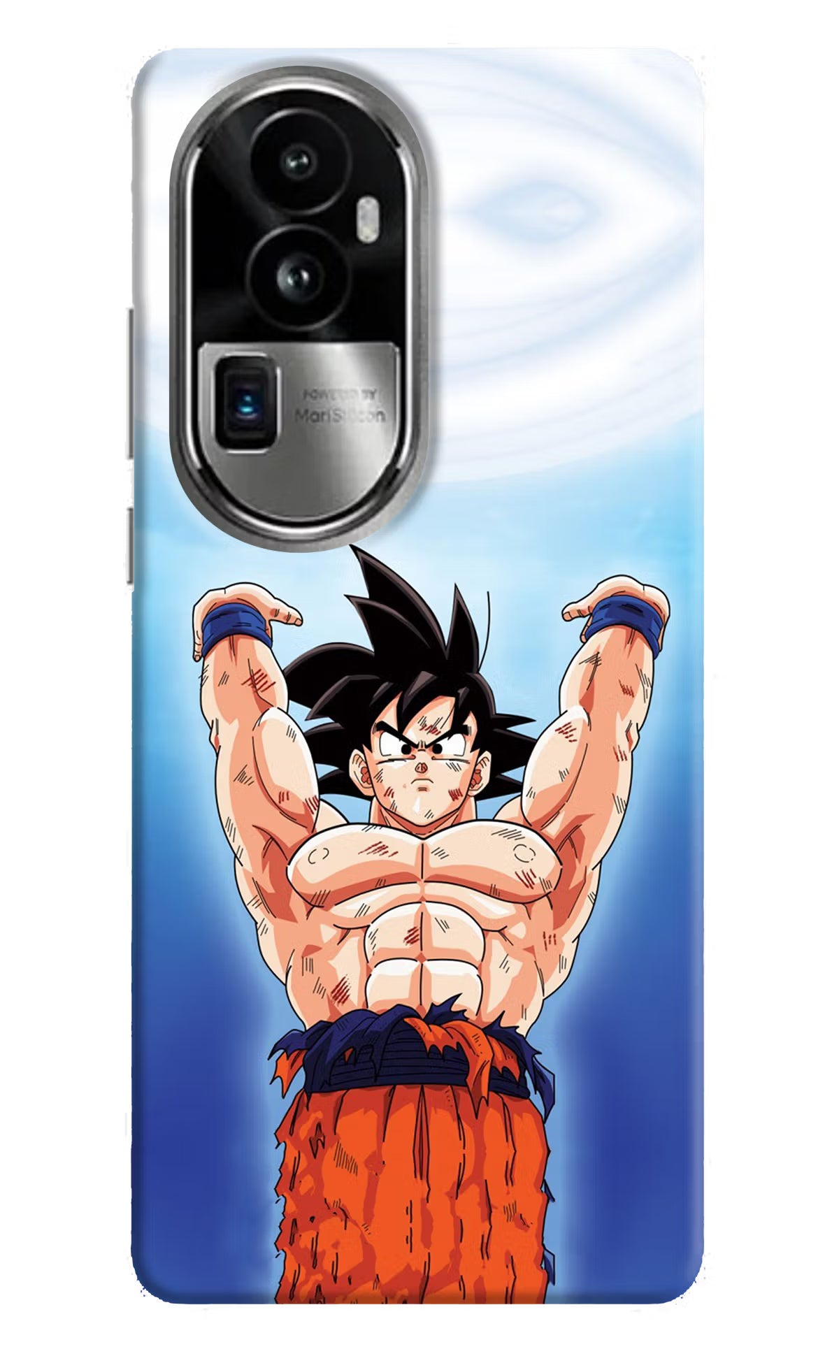 Goku Power Oppo Reno10 Pro+ 5G Hard Case Back Cover by Casekaro