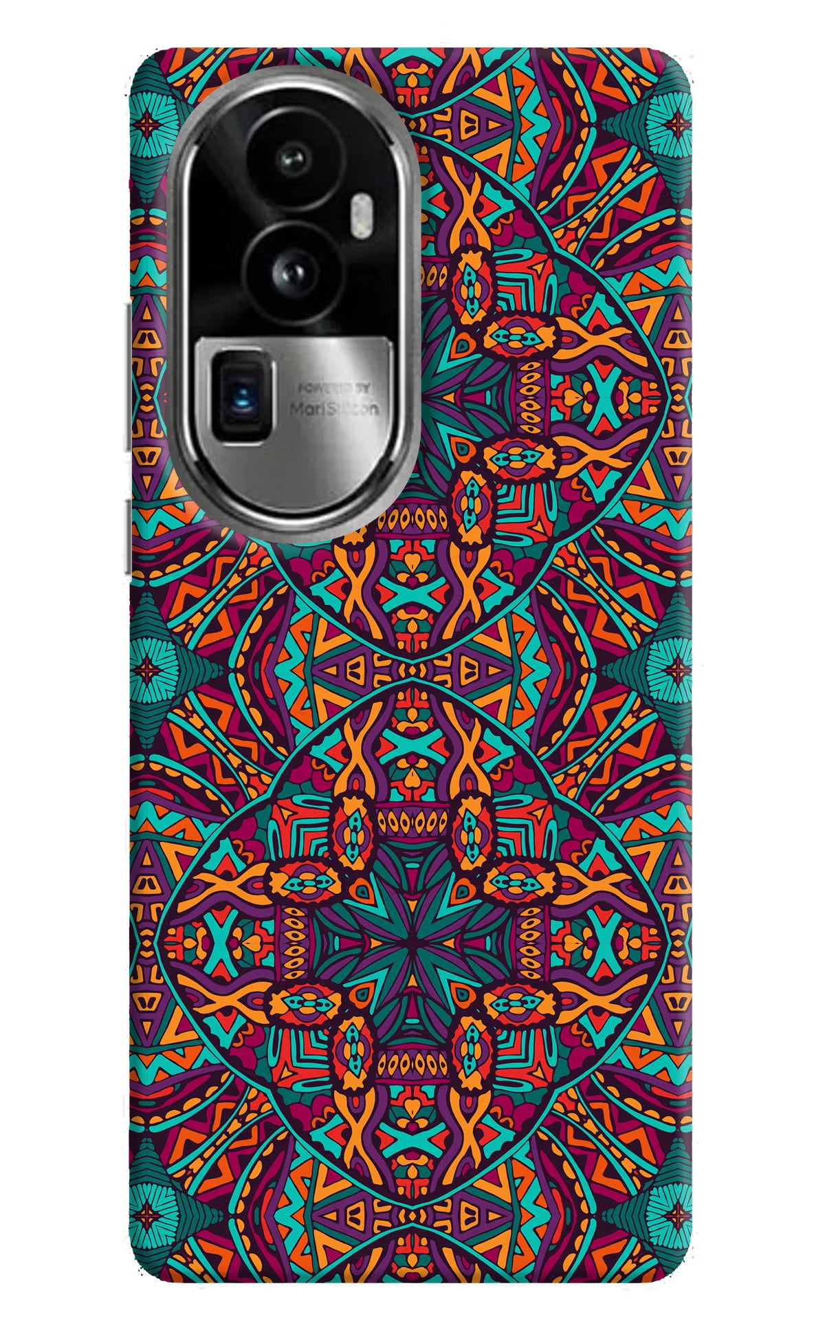 Colour Mandala Oppo Reno10 Pro+ 5G Hard Case Back Cover by Casekaro