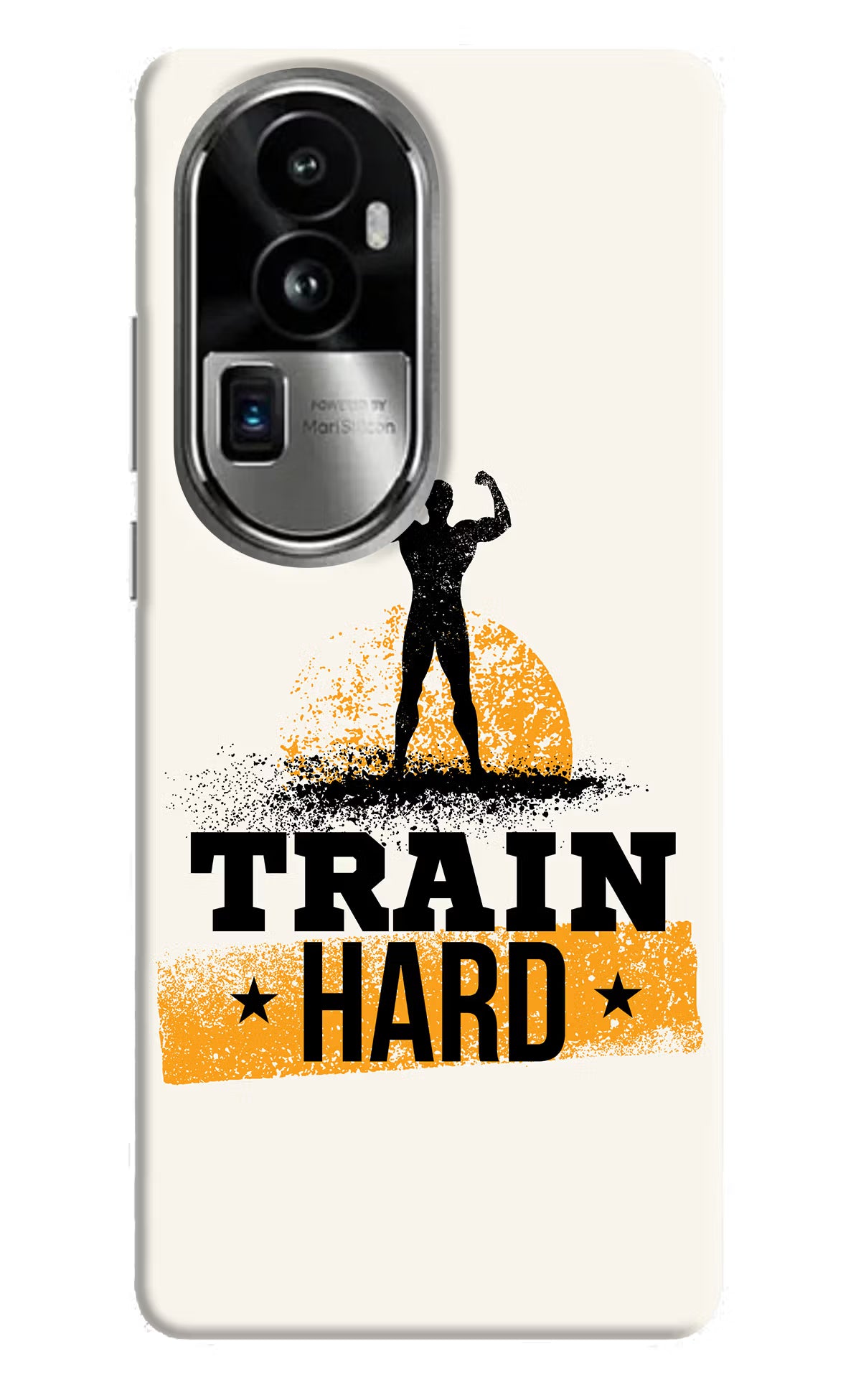 Train Hard Oppo Reno10 Pro+ 5G Hard Case Back Cover by Casekaro