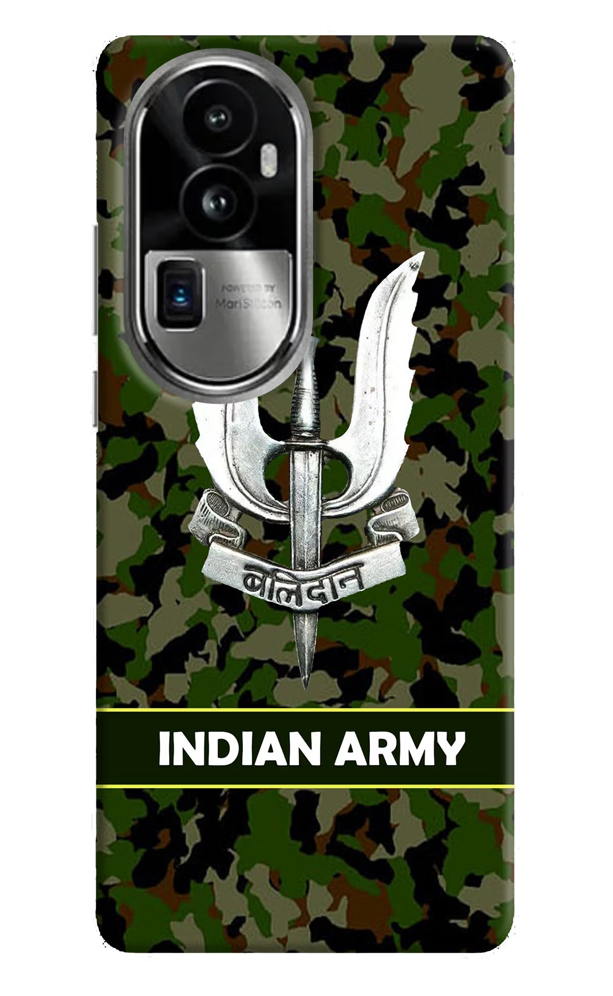 Balidan Indian Logo Oppo Reno10 Pro+ 5G Hard Case Back Cover by Casekaro