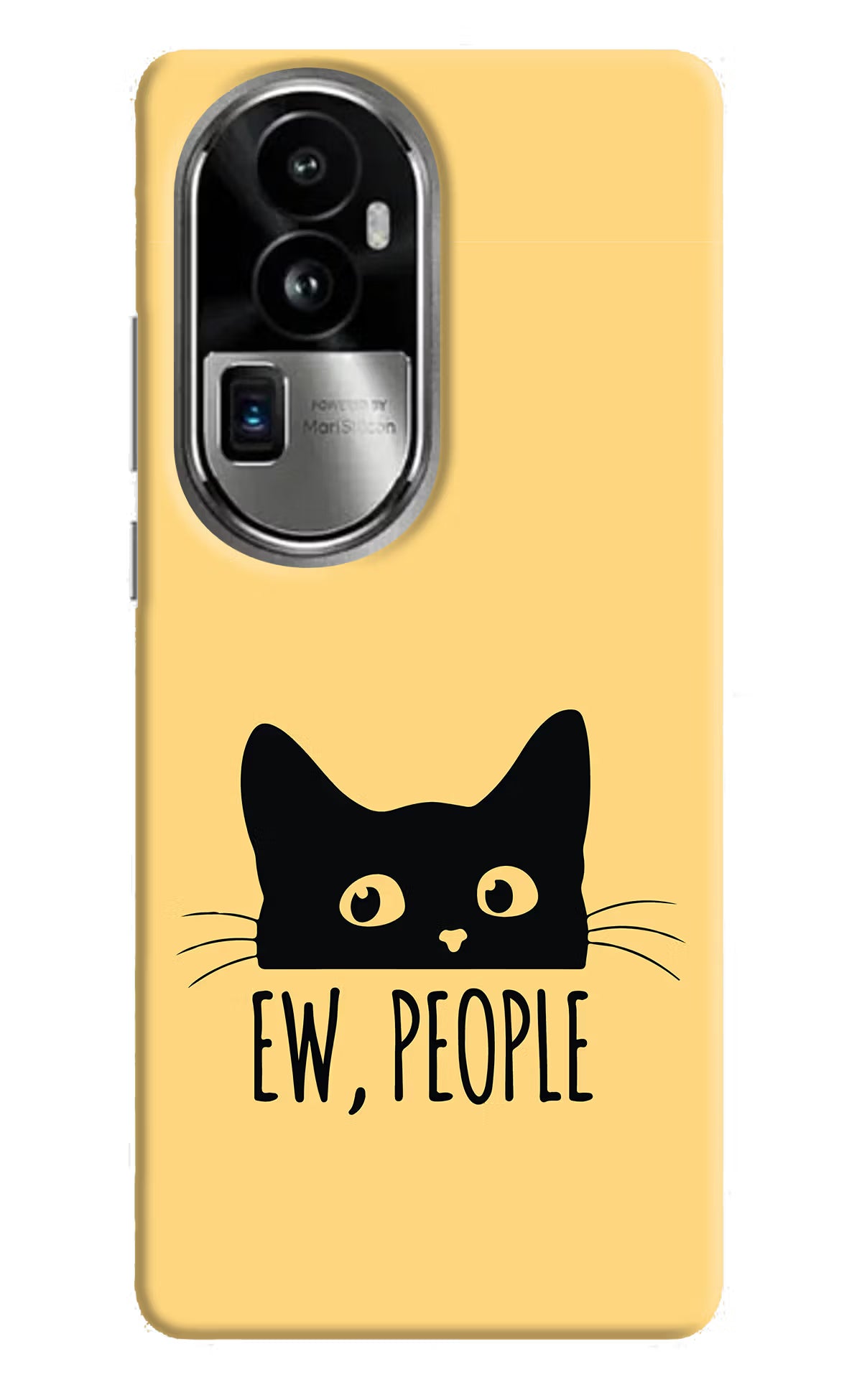 Ew People Catitude Oppo Reno10 Pro+ 5G Hard Case Back Cover by Casekaro