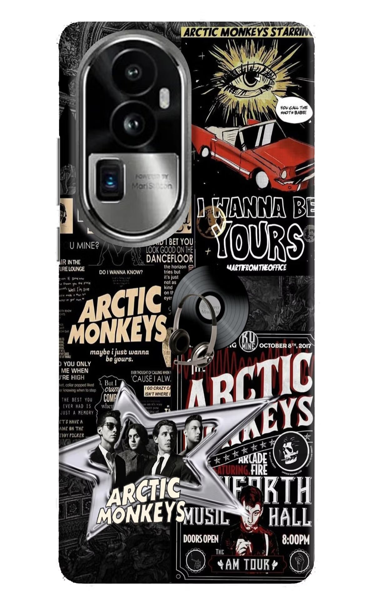 Arctic Monkeys Oppo Reno10 Pro+ 5G Hard Case Back Cover by Casekaro