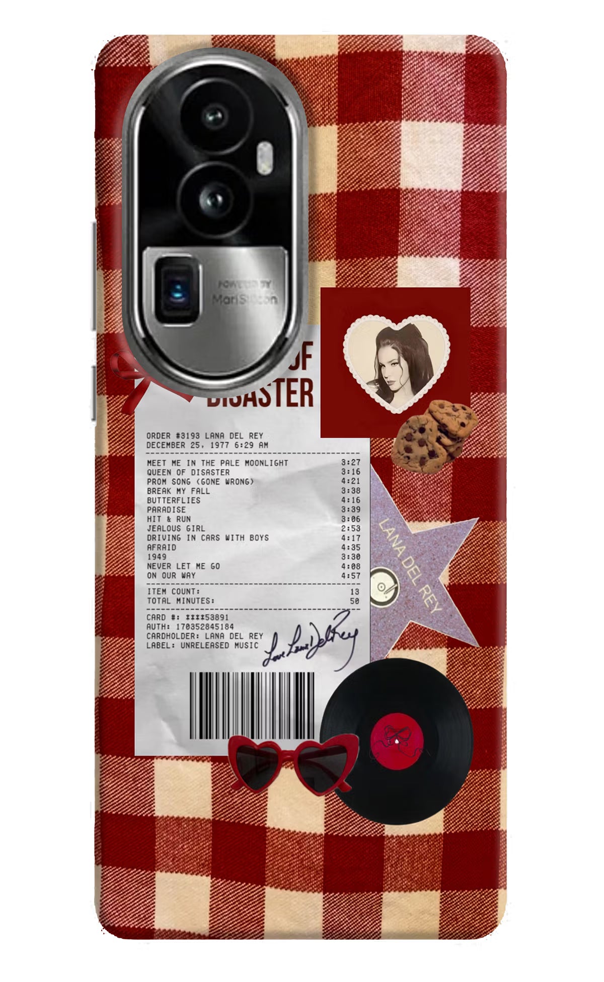 Queen of Disaster Oppo Reno10 Pro+ 5G Hard Case Back Cover by Casekaro