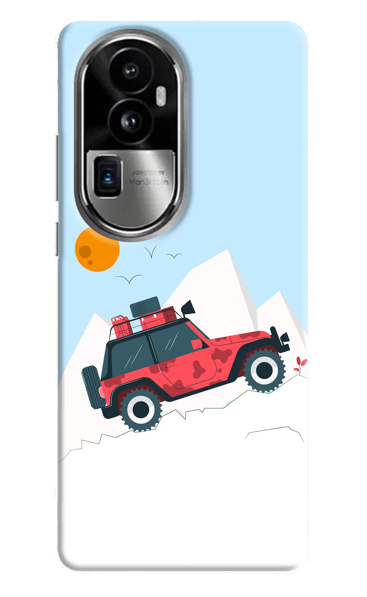 Mountain Trail Beast Oppo Reno10 Pro+ 5G Hard Case Back Cover by Casekaro