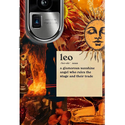 Leo Zodiac Oppo Reno10 Pro+ 5G Hard Case Back Cover by Casekaro
