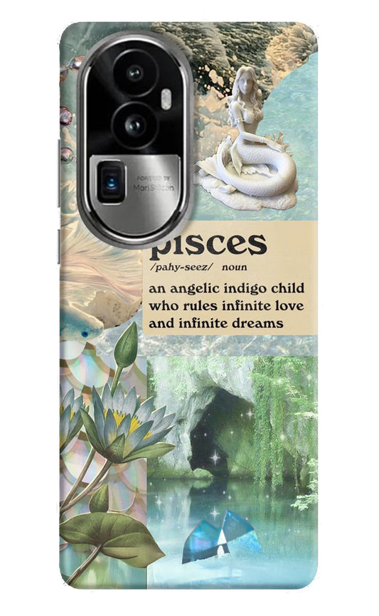 Pisces Zodiac Oppo Reno10 Pro+ 5G Hard Case Back Cover by Casekaro