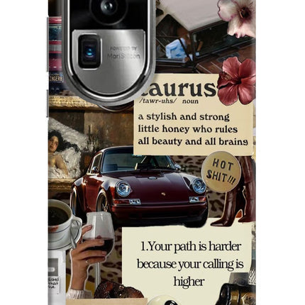 Taurus Zodiac Oppo Reno10 Pro+ 5G Hard Case Back Cover by Casekaro
