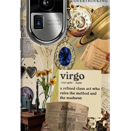 Virgo Zodiac Oppo Reno10 Pro+ 5G Hard Case Back Cover by Casekaro