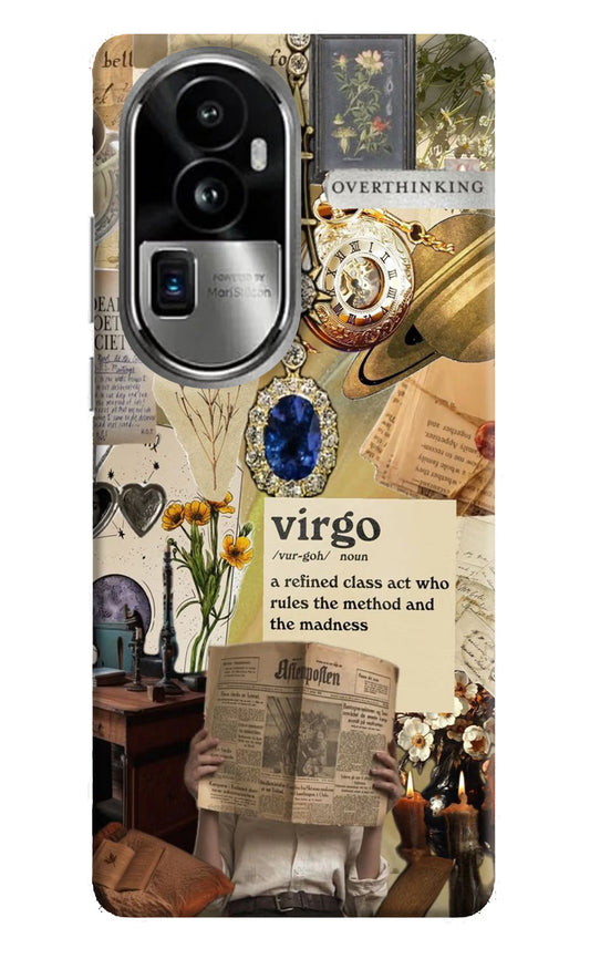 Virgo Zodiac Oppo Reno10 Pro+ 5G Hard Case Back Cover by Casekaro