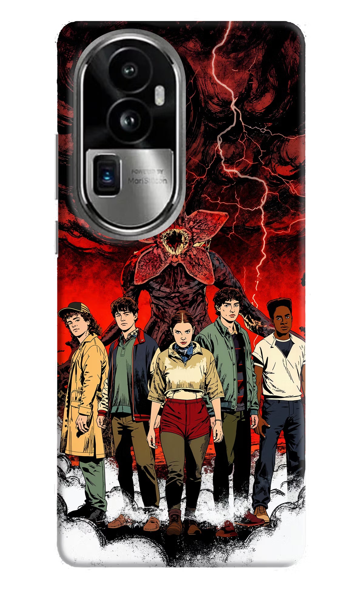 Ordinary Things Characters Oppo Reno10 Pro+ 5G Hard Case Back Cover by Casekaro