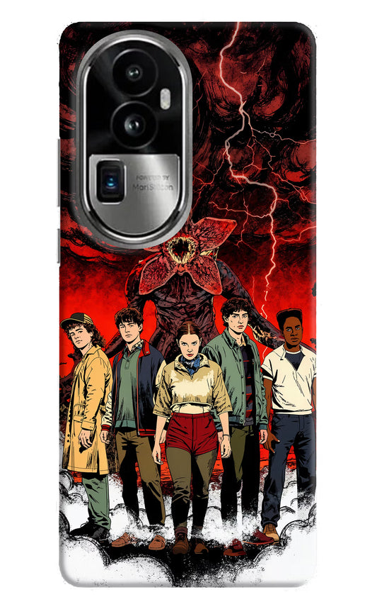 Ordinary Things Characters Oppo Reno10 Pro+ 5G Hard Case Back Cover by Casekaro