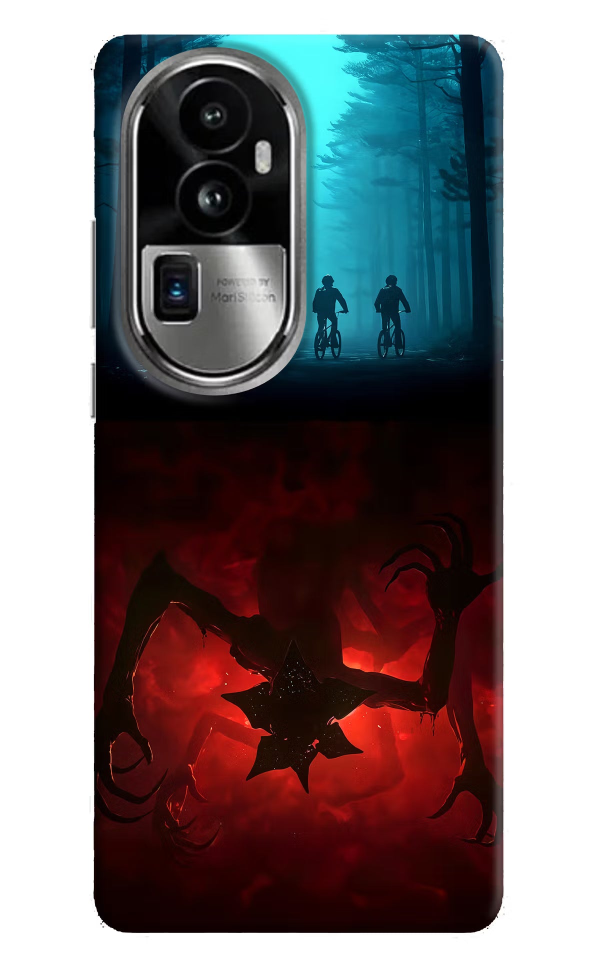 Ordinary Things Downside Up Oppo Reno10 Pro+ 5G Hard Case Back Cover by Casekaro