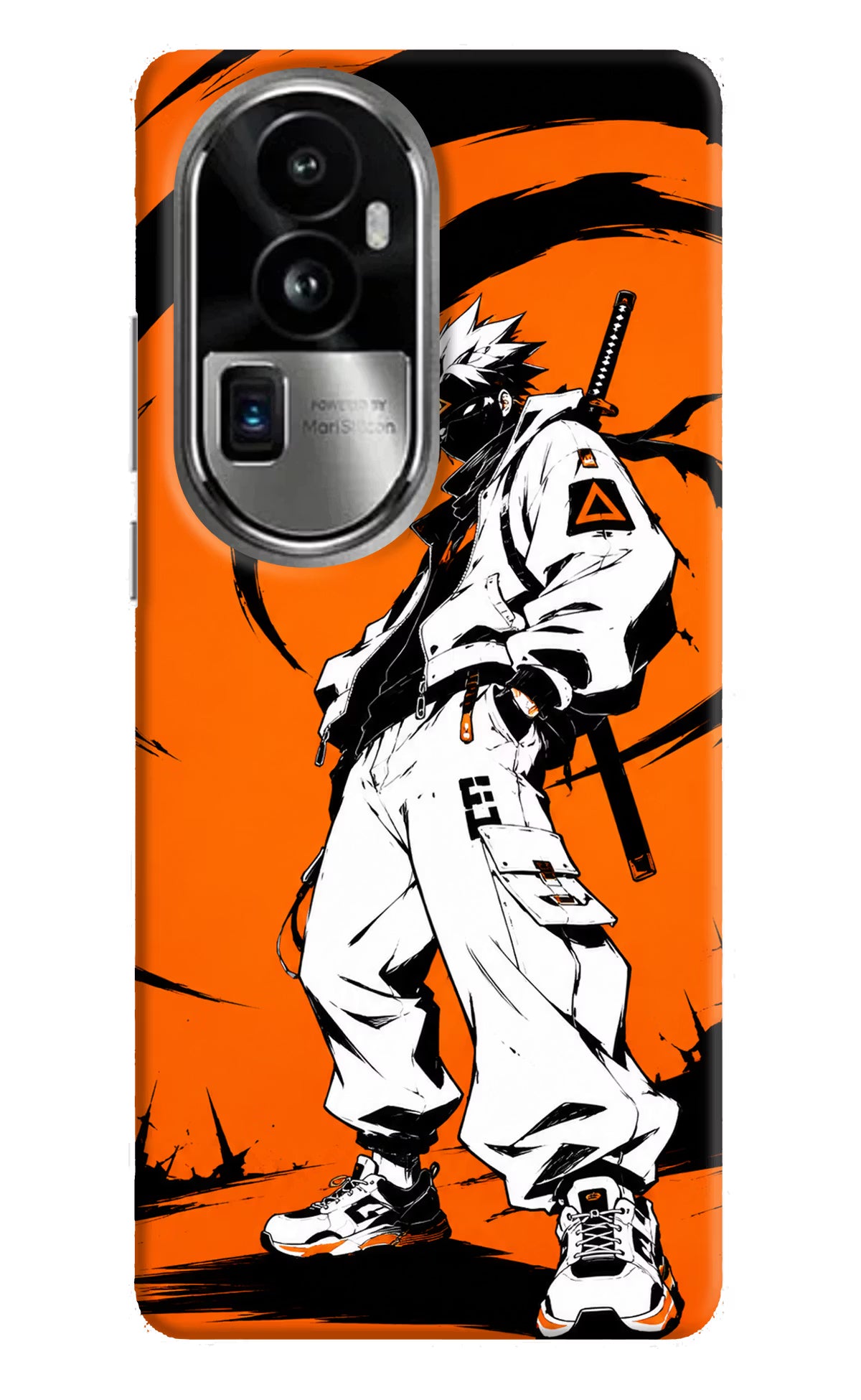Street Samurai  Oppo Reno10 Pro+ 5G Hard Case Back Cover by Casekaro