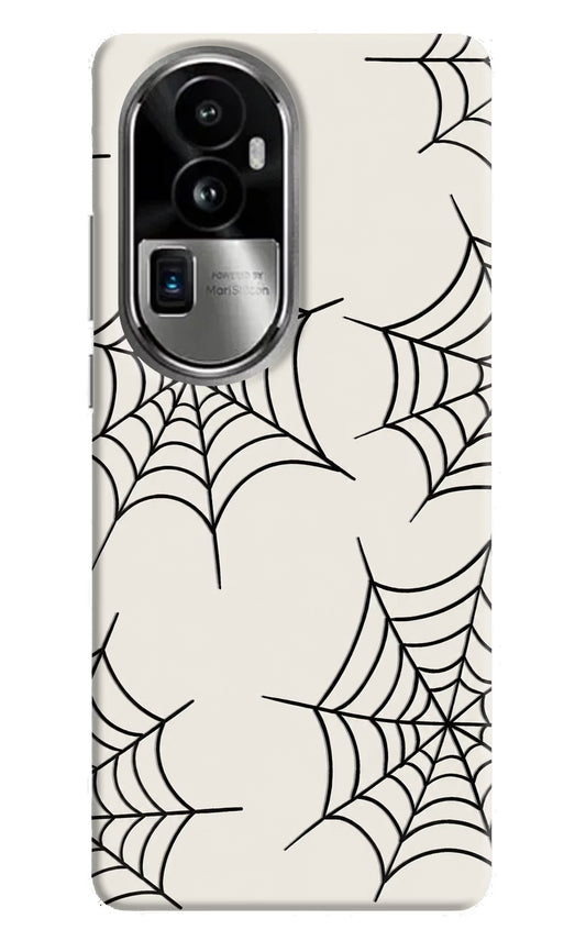 Spider Web Oppo Reno10 Pro+ 5G Hard Case Back Cover by Casekaro