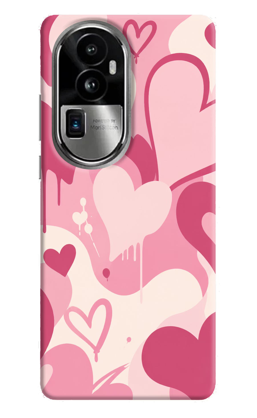 Hearty case Oppo Reno10 Pro+ 5G Back Cover, Hard case