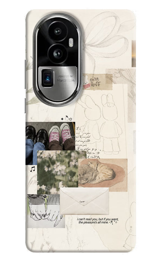 Soft Aesthetic Oppo Reno10 Pro+ 5G Back Cover