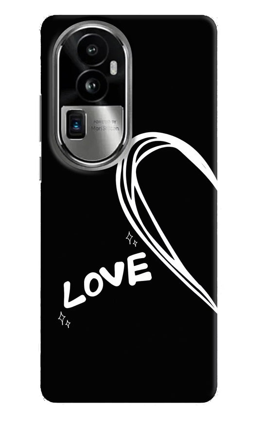 Love Line Oppo Reno10 Pro+ 5G Hard Case Back Cover by Casekaro