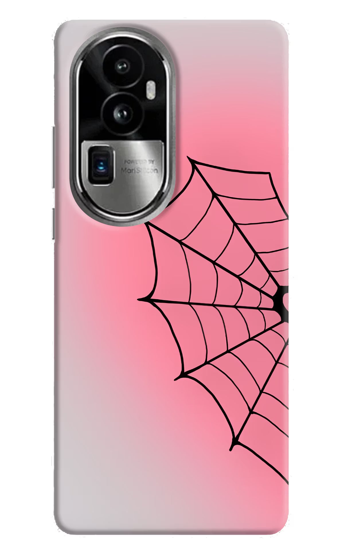 Pink Web Oppo Reno10 Pro+ 5G Back Cover