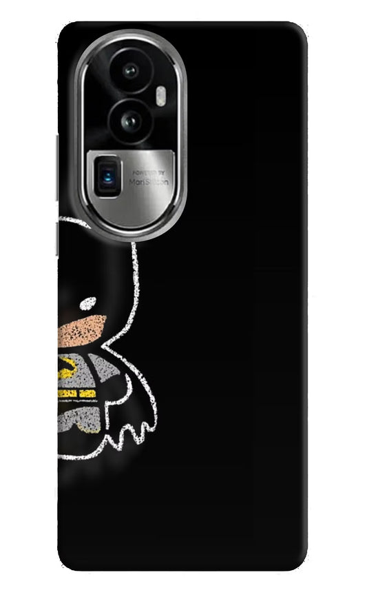 Bat Kitty Oppo Reno10 Pro+ 5G Hard Case Back Cover by Casekaro