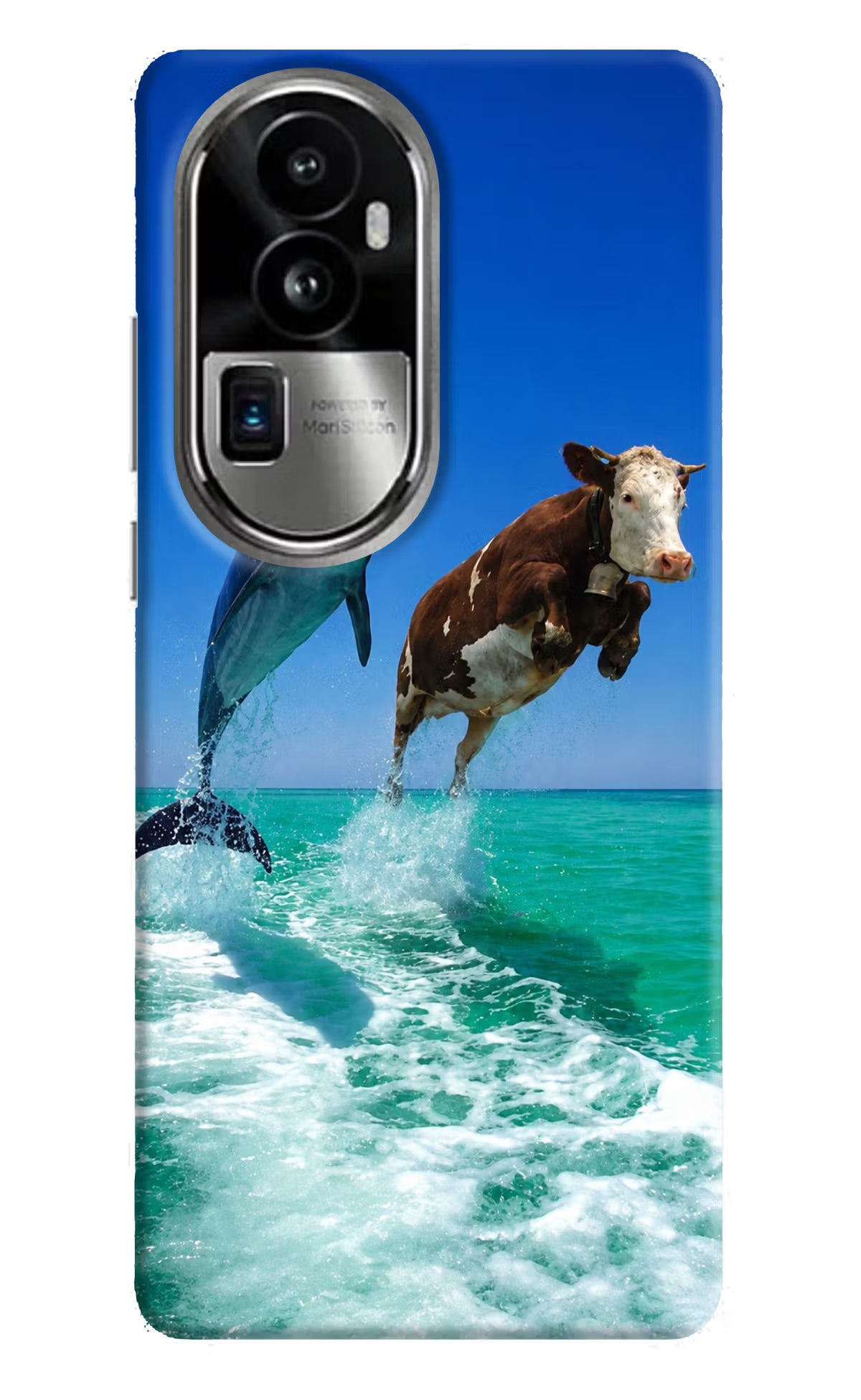 Dolphin vs Cow Oppo Reno10 Pro+ 5G Back Cover