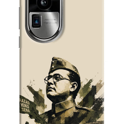 Netaji Rising Oppo Reno10 Pro+ 5G Hard Case Back Cover by Casekaro