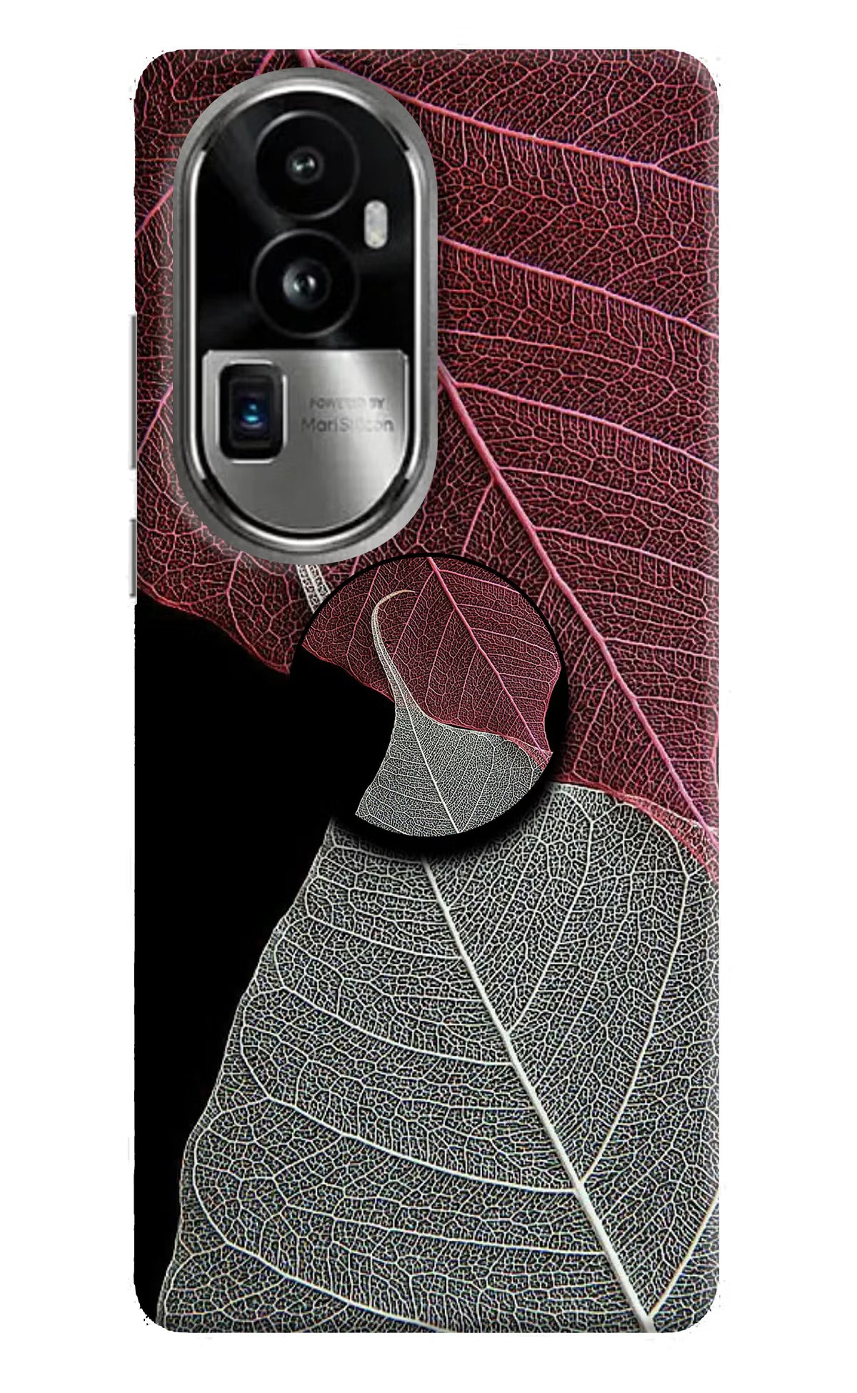 Leaf Pattern Oppo Reno10 Pro+ 5G Pop Case by Casekaro