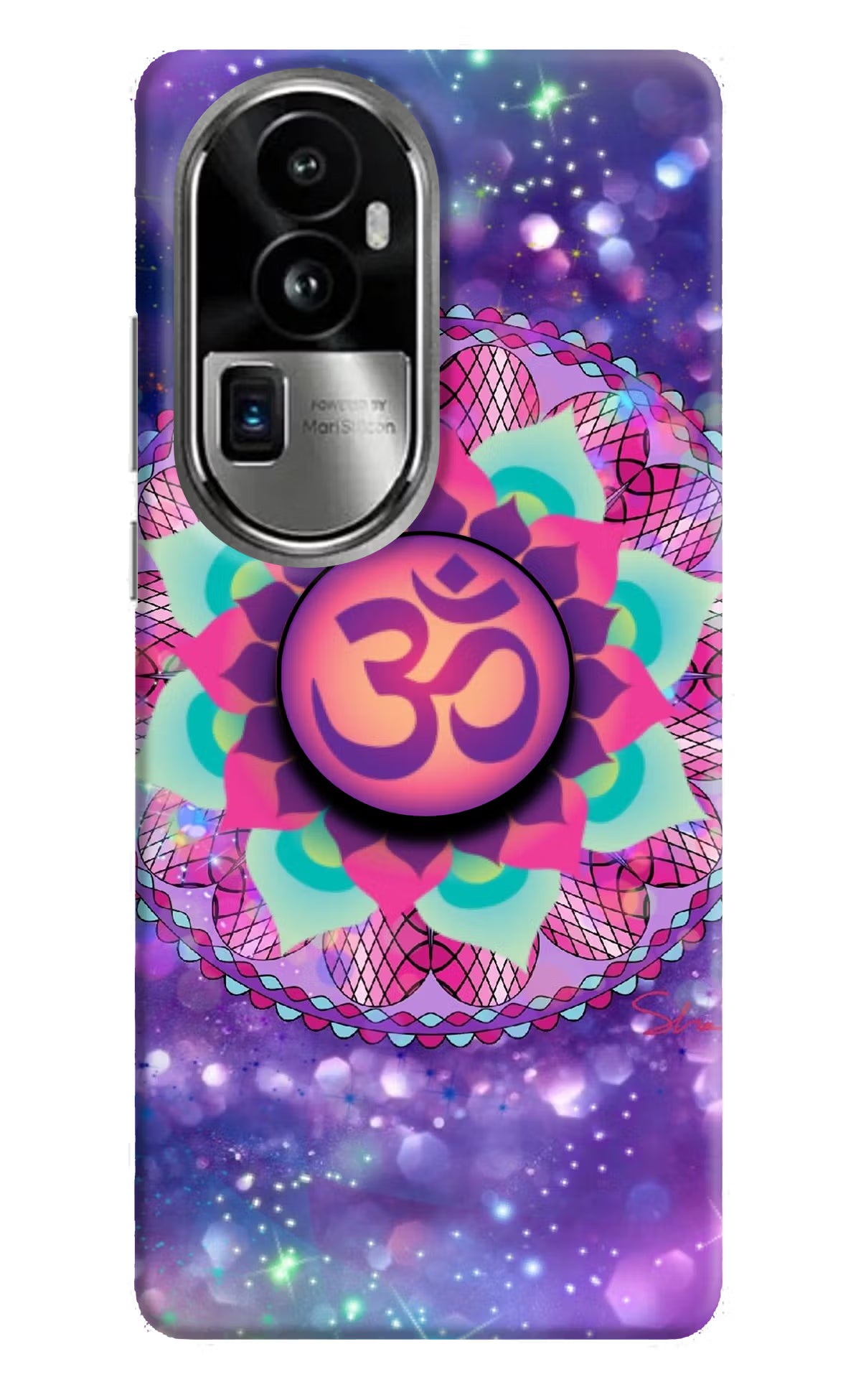 Om Purple Oppo Reno10 Pro+ 5G Pop Case by Casekaro