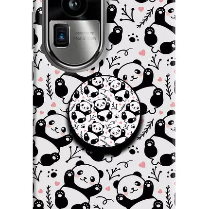 Cute Panda Oppo Reno10 Pro+ 5G Pop Case by Casekaro