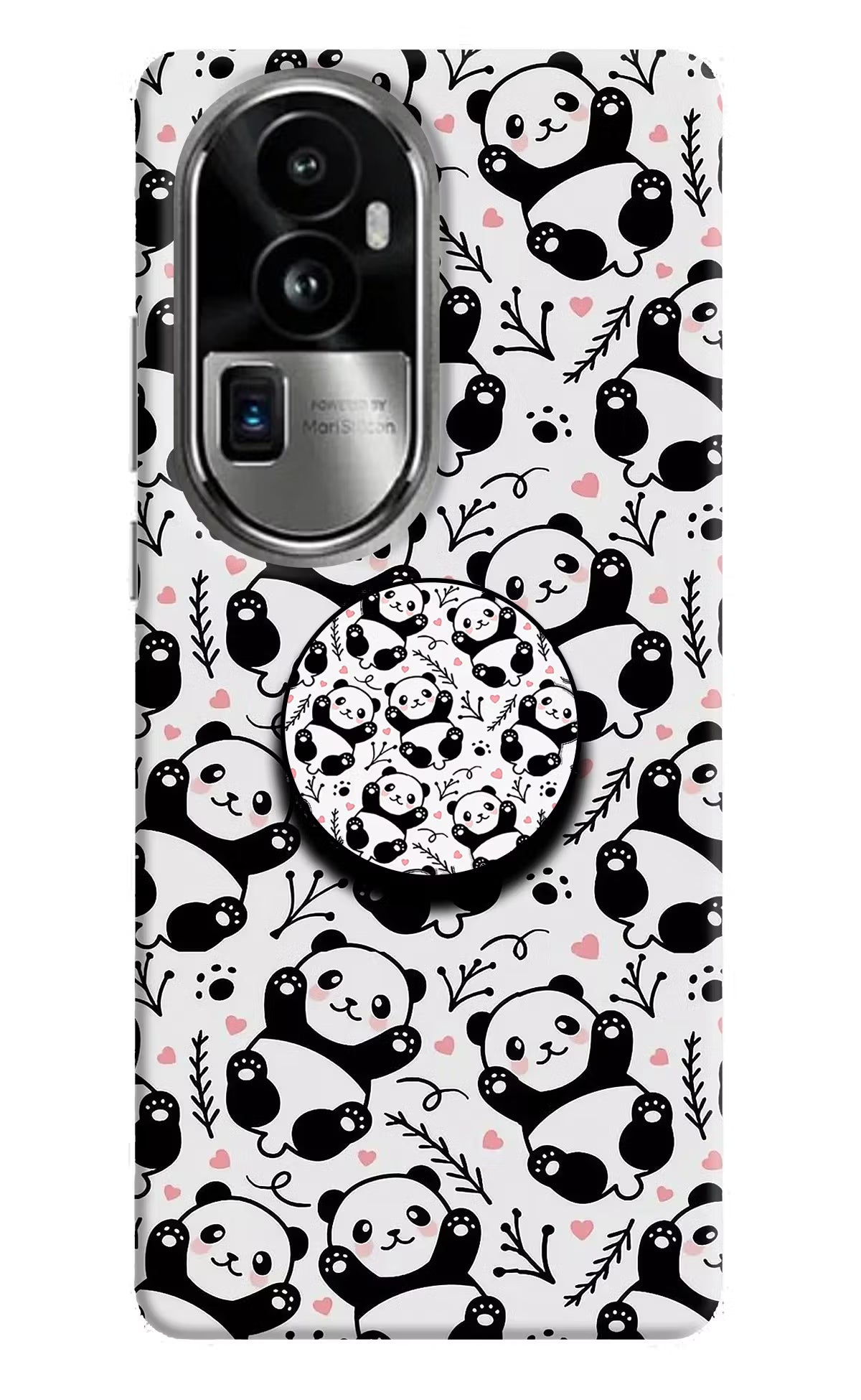 Cute Panda Oppo Reno10 Pro+ 5G Pop Case by Casekaro