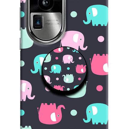 Baby Elephants Oppo Reno10 Pro+ 5G Pop Case by Casekaro