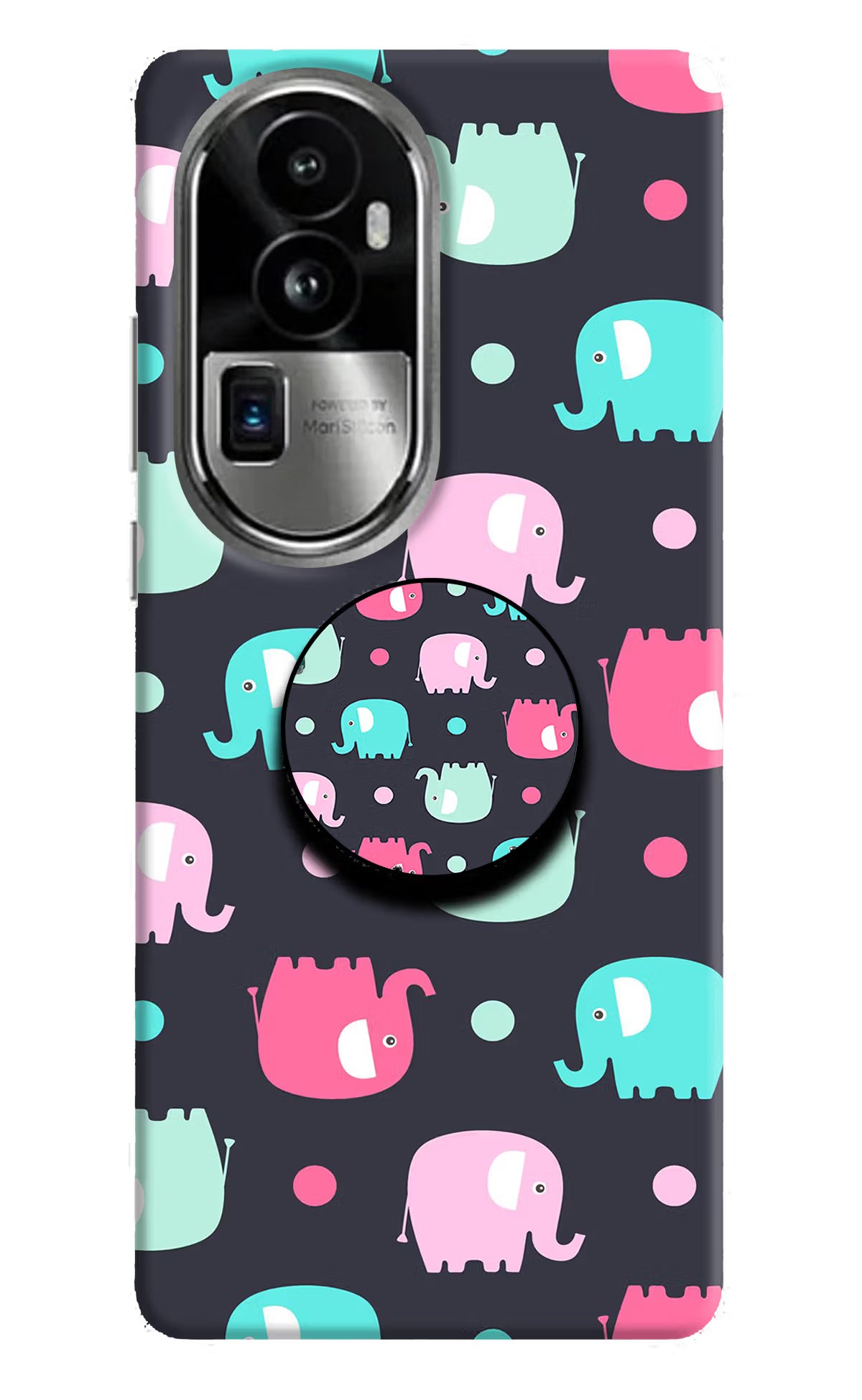 Baby Elephants Oppo Reno10 Pro+ 5G Pop Case by Casekaro