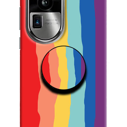 Rainbow Oppo Reno10 Pro+ 5G Pop Case by Casekaro