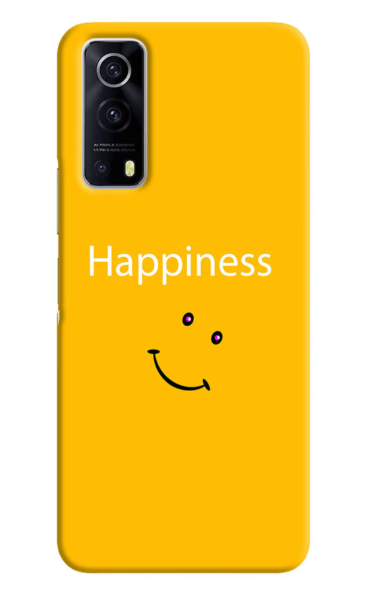 Happiness With Smiley iQOO Z3 5G Hard Case Back Cover by Casekaro