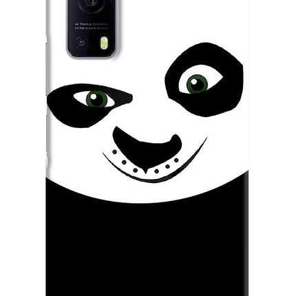 Panda iQOO Z3 5G Hard Case Back Cover by Casekaro
