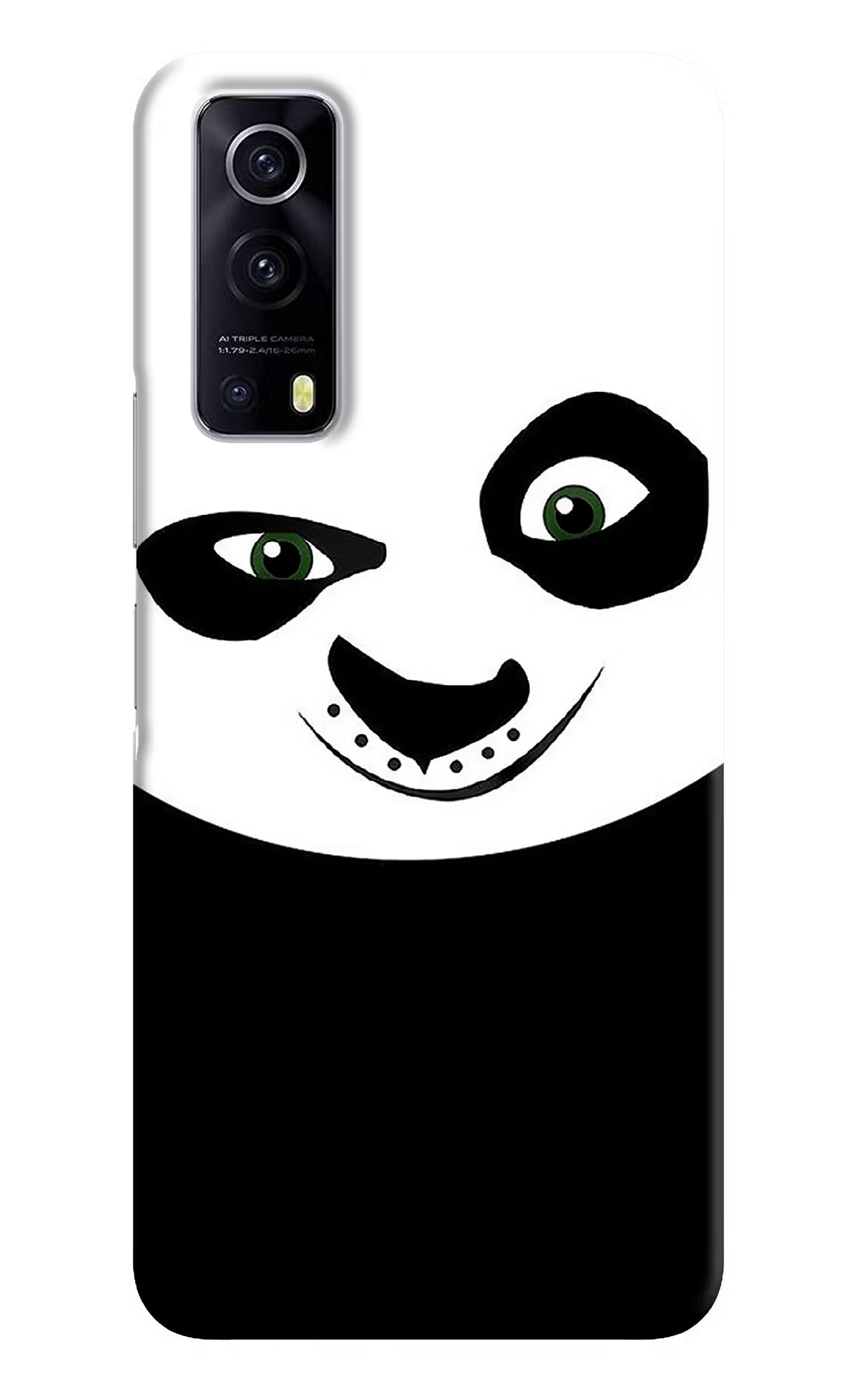 Panda iQOO Z3 5G Hard Case Back Cover by Casekaro