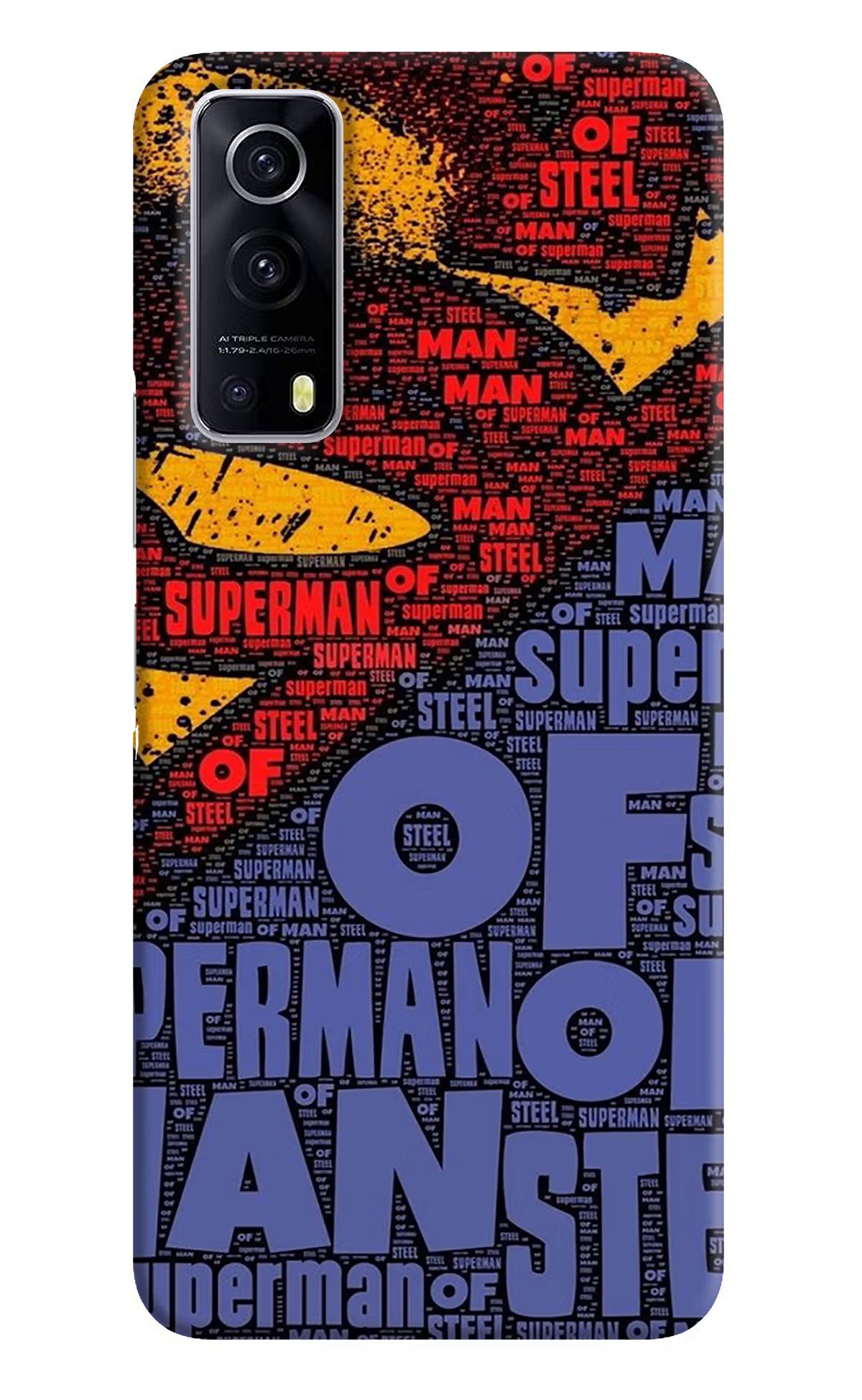Superman iQOO Z3 5G Hard Case Back Cover by Casekaro