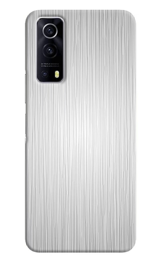 Wooden Grey Texture iQOO Z3 5G Hard Case Back Cover by Casekaro