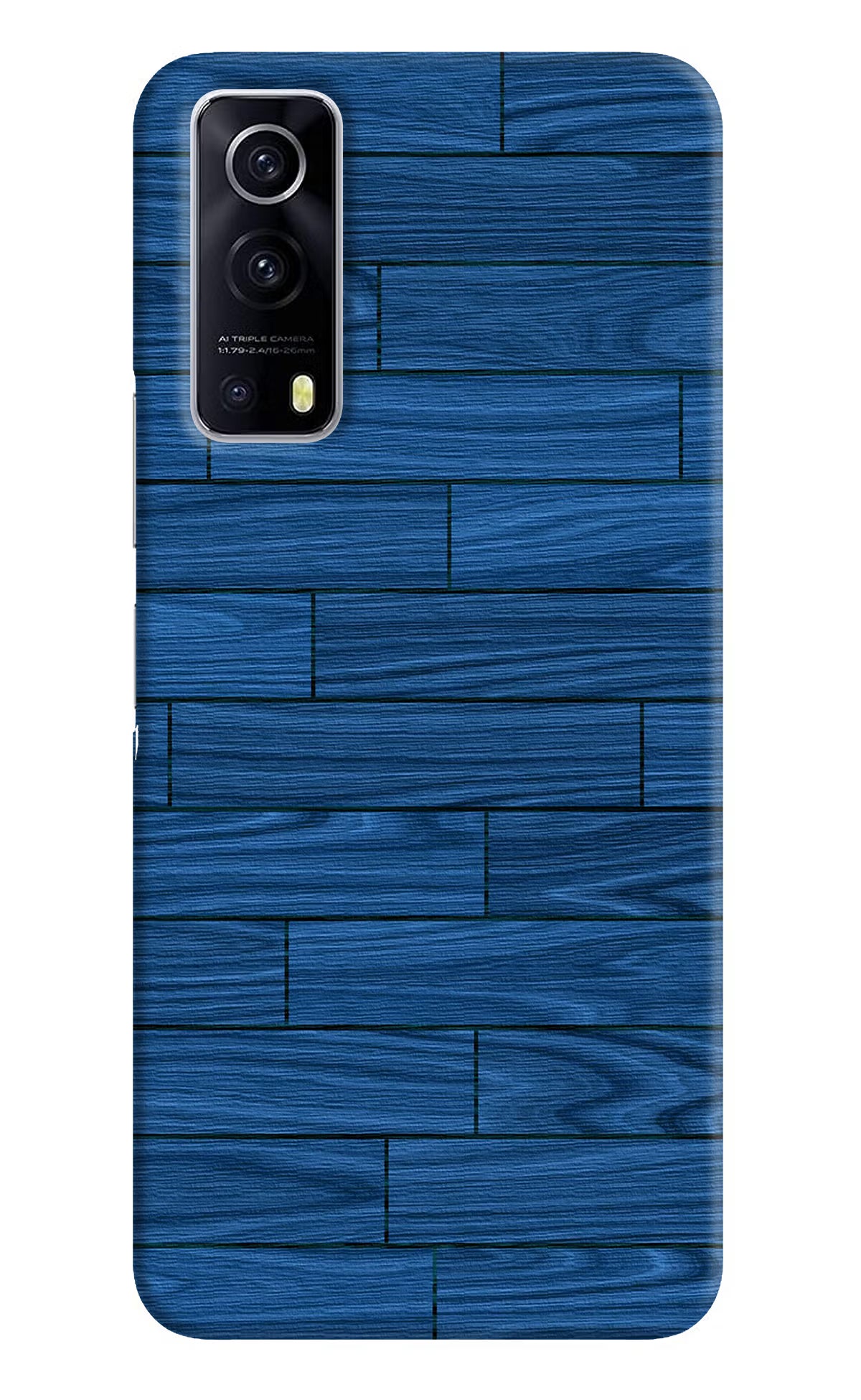 Wooden Texture iQOO Z3 5G Hard Case Back Cover by Casekaro