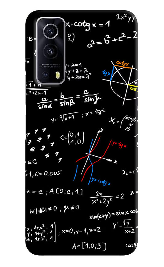 Mathematics Formula iQOO Z3 5G Hard Case Back Cover by Casekaro