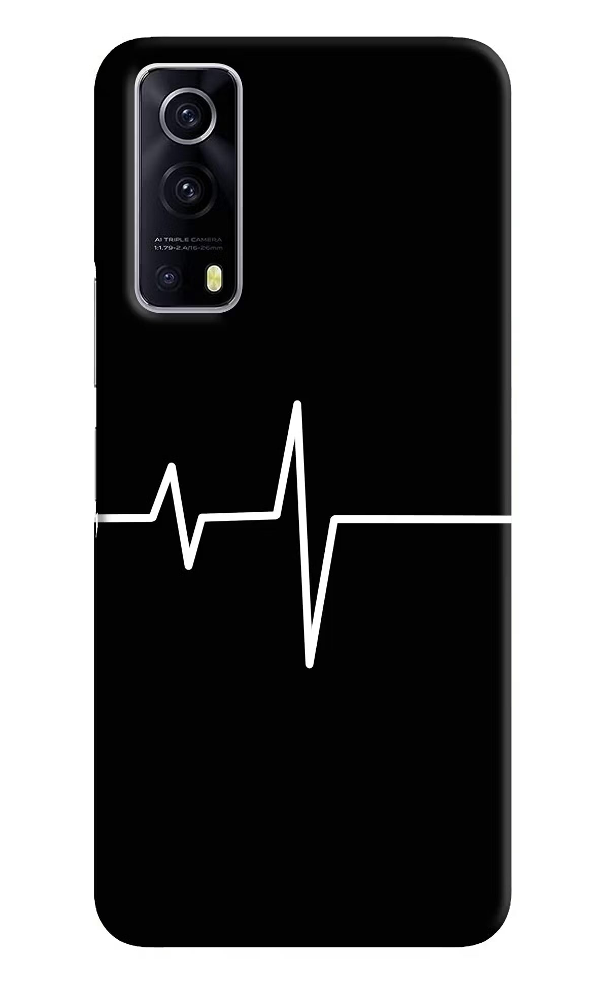 Heart Beats iQOO Z3 5G Hard Case Back Cover by Casekaro