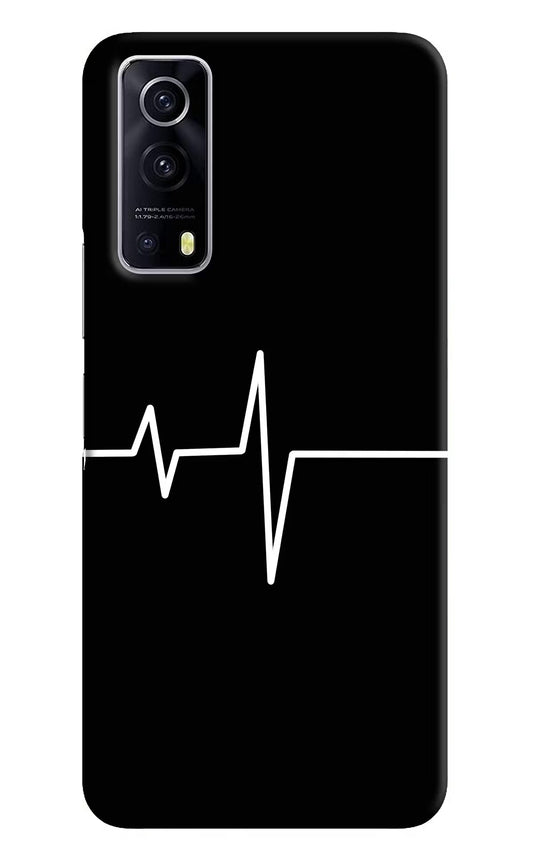 Heart Beats iQOO Z3 5G Hard Case Back Cover by Casekaro