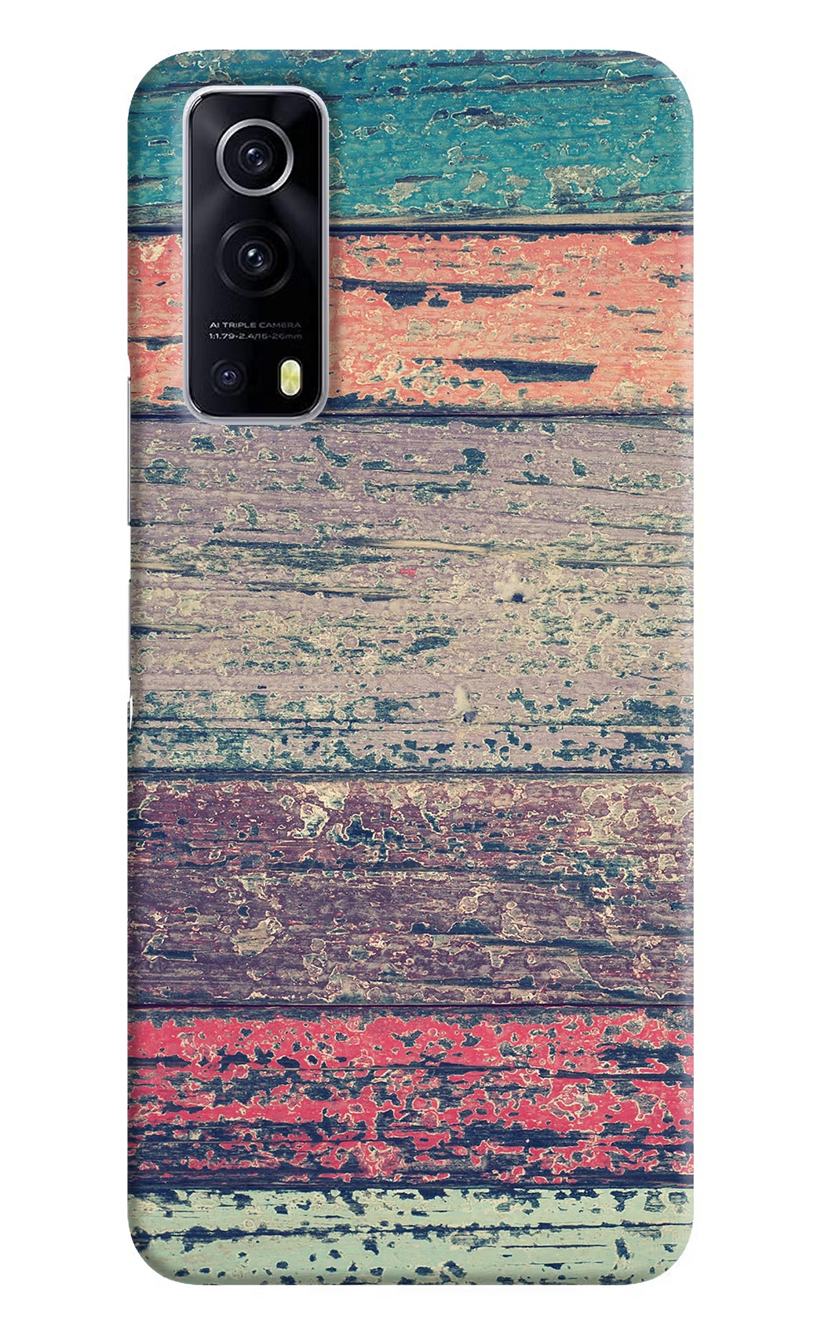 Colourful Wall iQOO Z3 5G Hard Case Back Cover by Casekaro