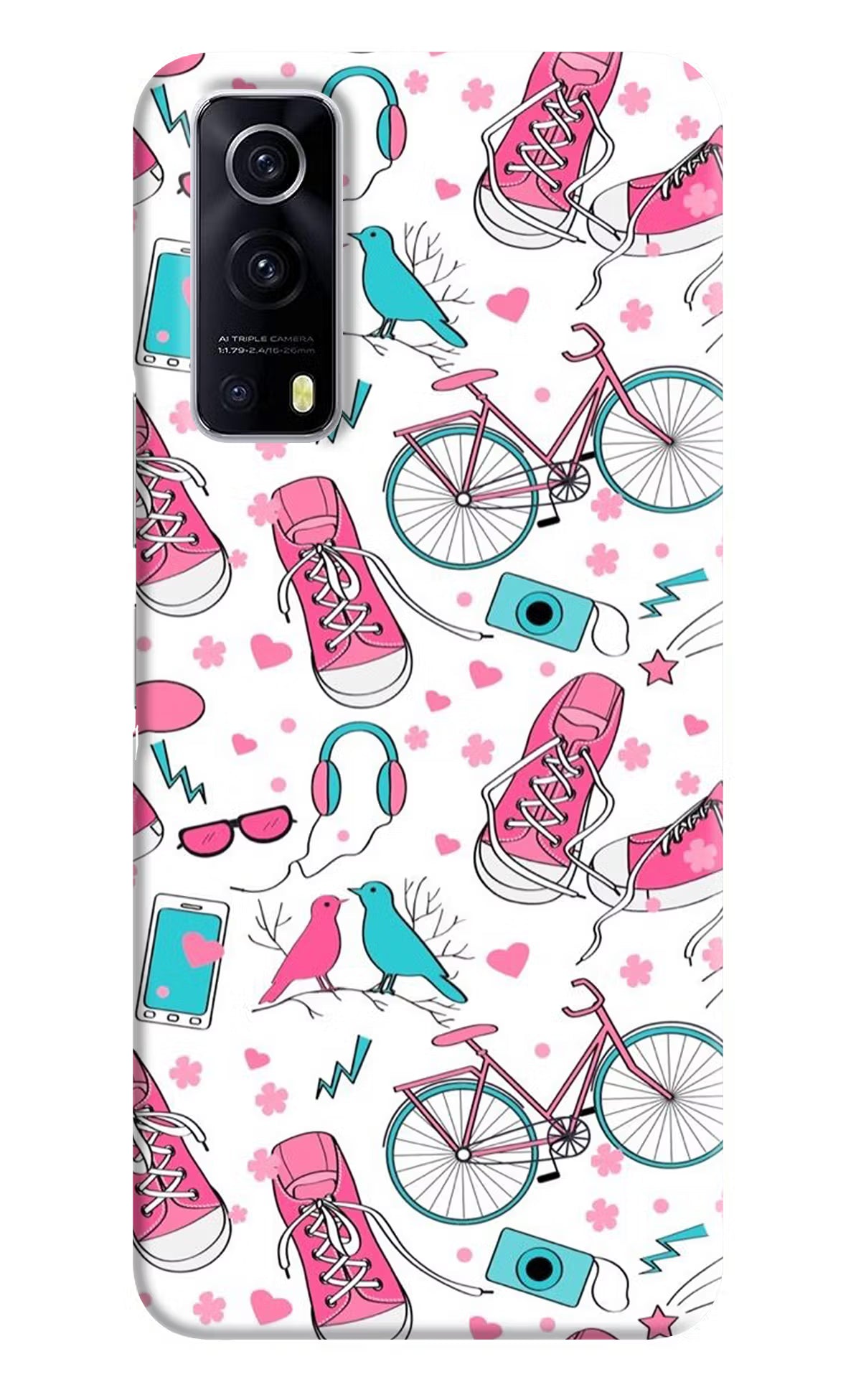 Artwork iQOO Z3 5G Hard Case Back Cover by Casekaro